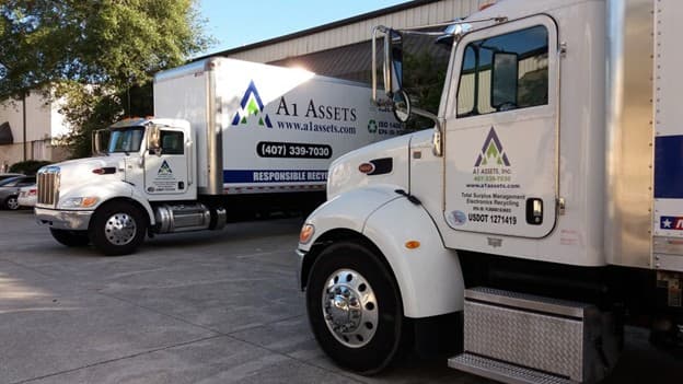 A1 Assets USDOT-licensed fleet ready for pickup